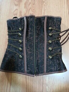 Spirit Gothic Steampunk Corset Sz:L